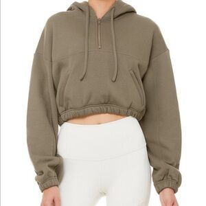Alo Cropped Hoodie